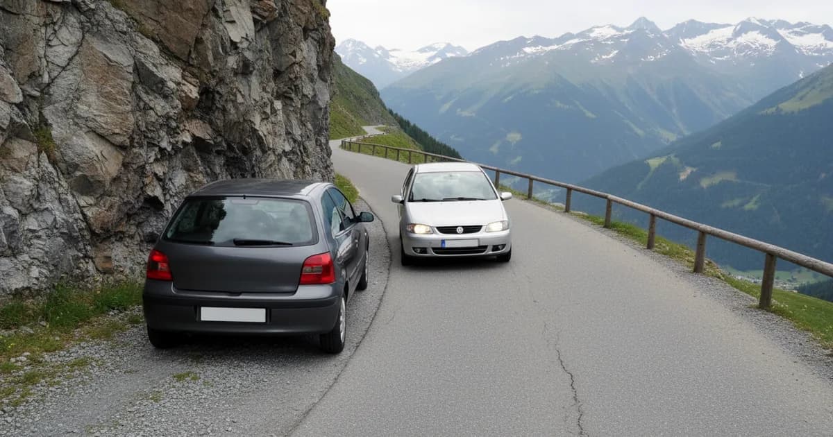 Priorité route de montagne en Suisse : montée, descente & examen théorique