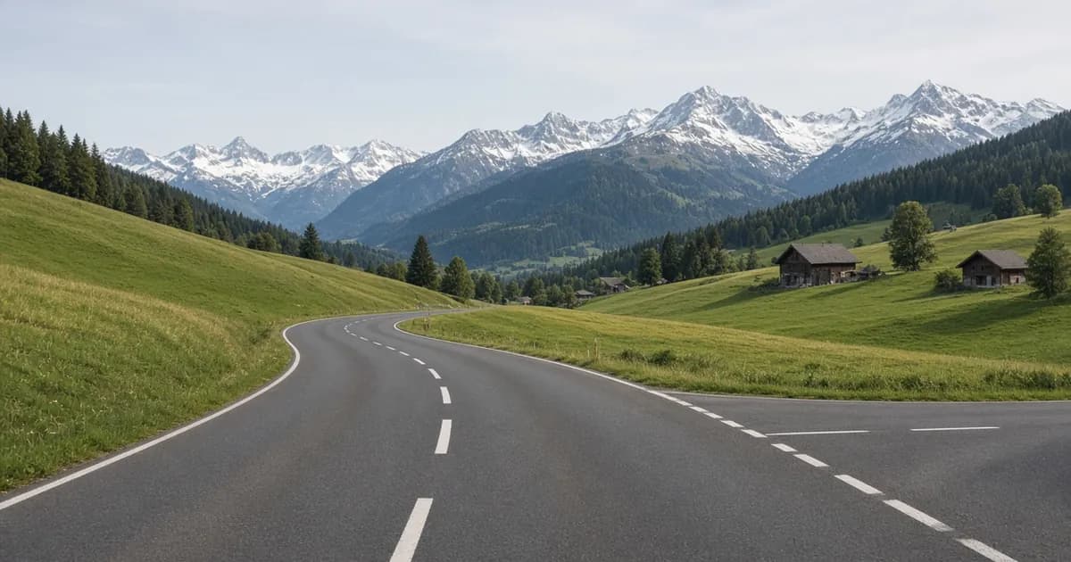 Right of way Switzerland: theory exam rules
