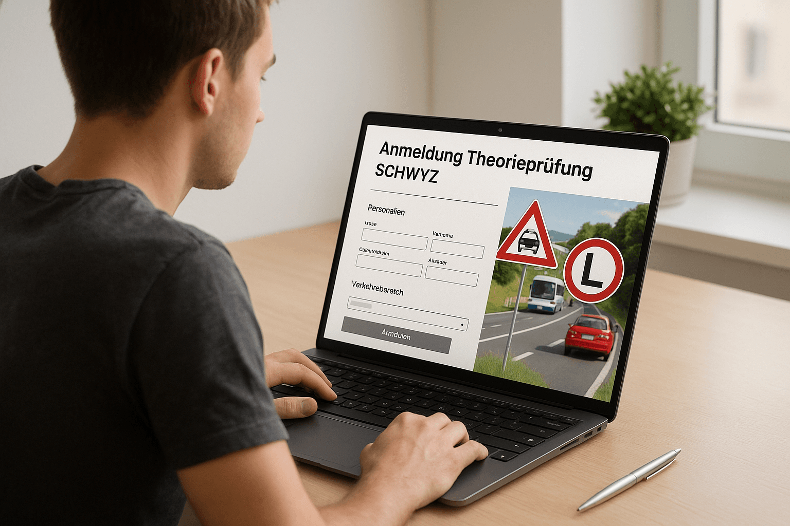 theorieprüfung anmelden schwyz visual