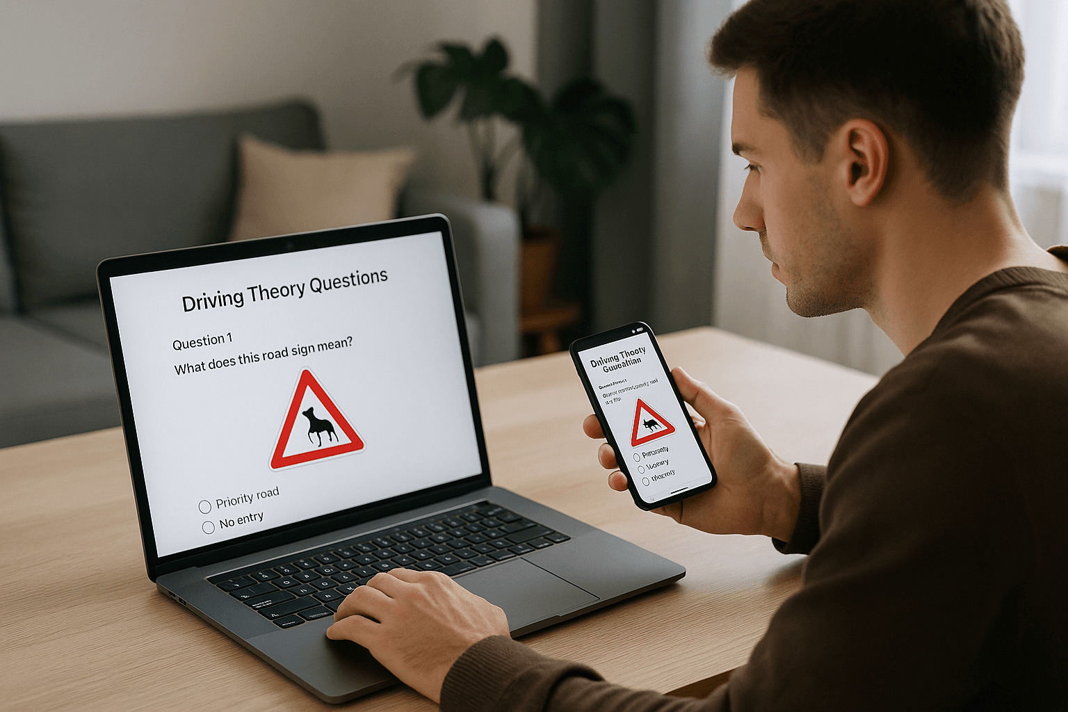 theorieprüfung lernen online gratis visual