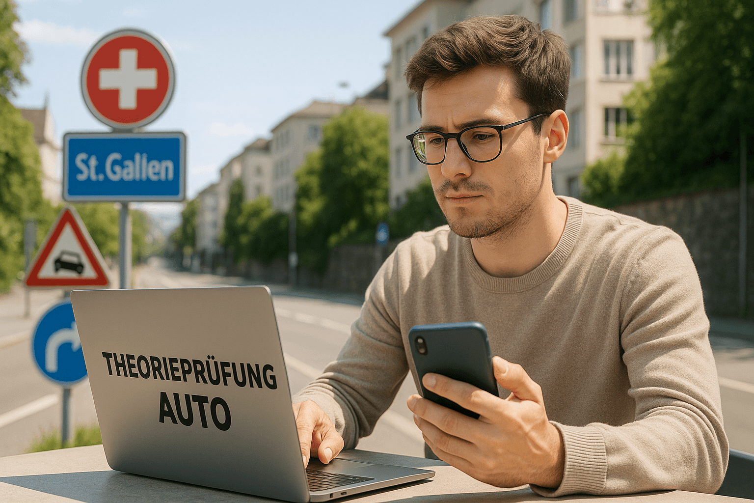 theorieprüfung st gallen visual